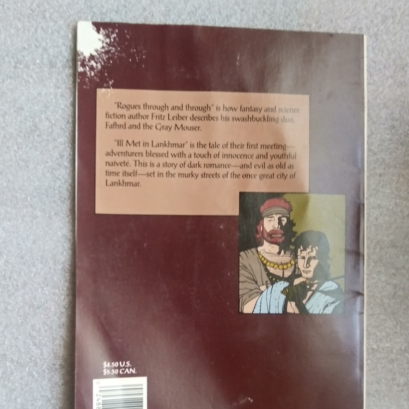 Fafhrd Grey Mouser Comic Book 1 - Picture 4 of 4